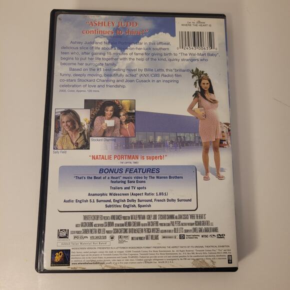 DVD Lot Of PG-13 Movies The Break-Up Where The Heart Is Calendar Girls Pre-Owned - Picture 7 of 10
